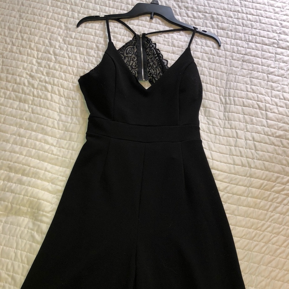 Charlotte Russe Black Jumpsuit